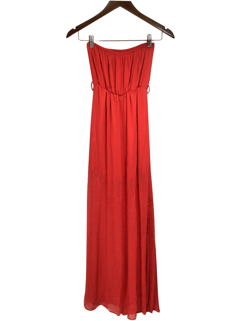 SEDUCTION Regular fit Maxi Dress in Red - M