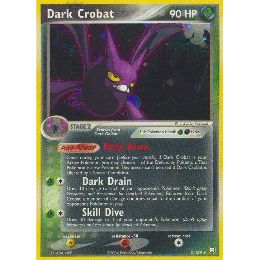 Dark Crobat (3/109) (RR)