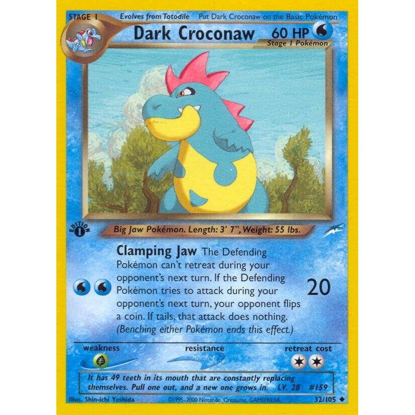 Dark Croconaw (032/105) (N4)