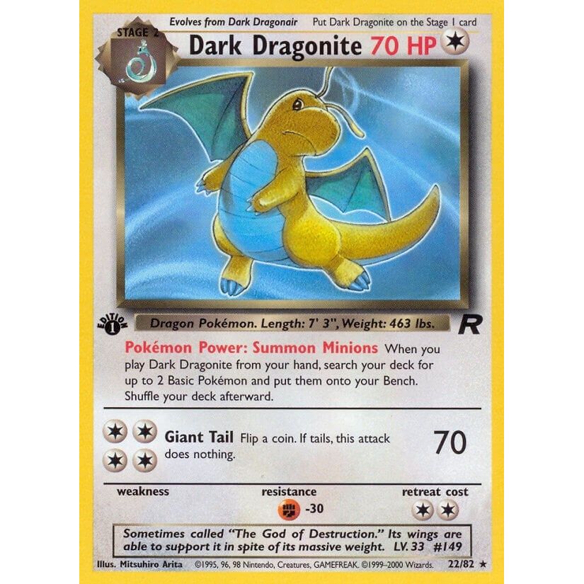 Dark Dragonite (22) (22/82) (TR)