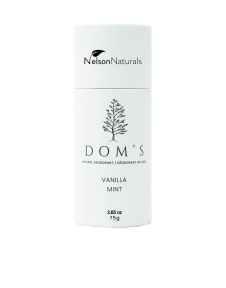 Dom's Deodorant - Vanilla Mint Deodorant - Stick (75g)