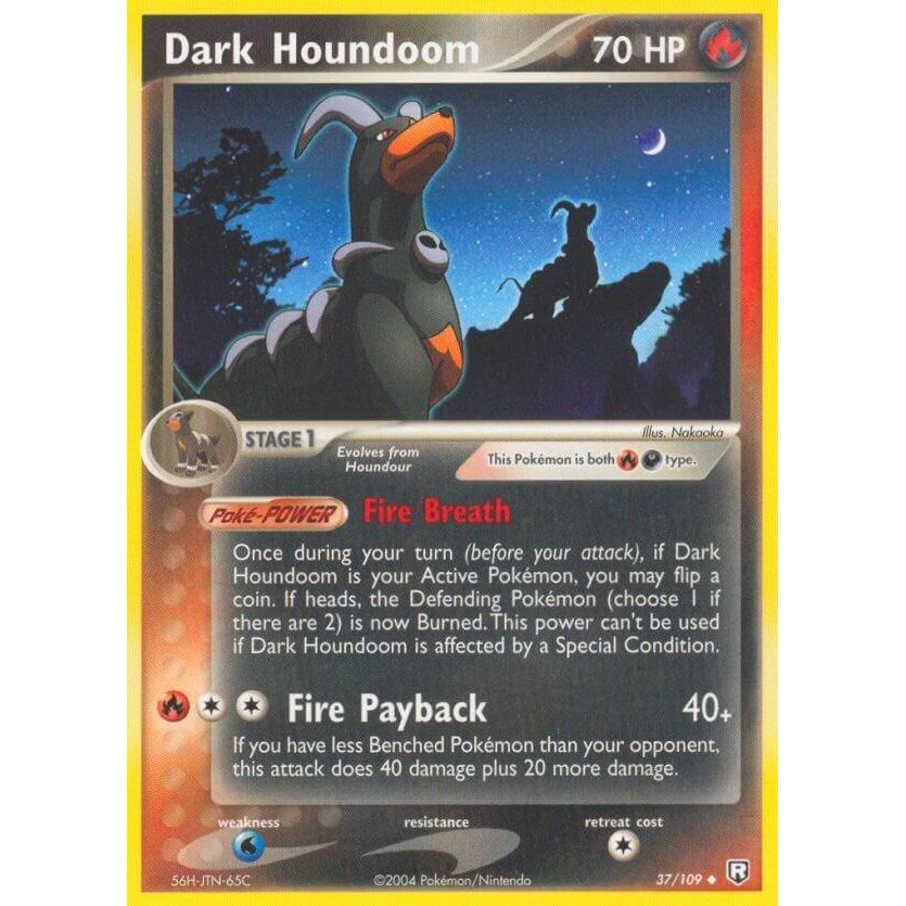 Dark Houndoom (37/109) (RR)