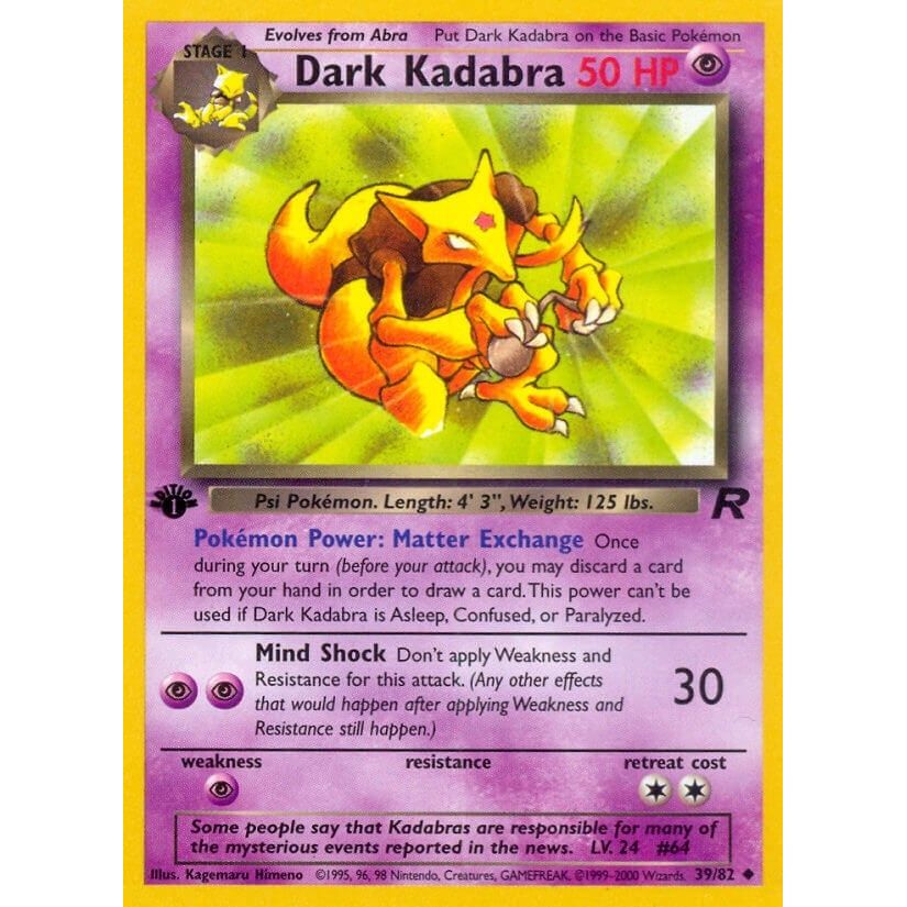 Dark Kadabra (39/82) (TR)