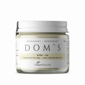 Dom's Deodorant - Nude Deodorant - Jar (65g)
