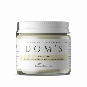 Dom's Deodorant - Nude Deodorant - Jar (65g)