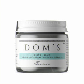 Dom's Deodorant - Clear Deodorant - Jar (65g)