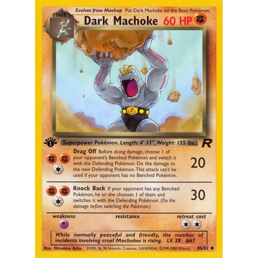 Dark Machoke (40/82) (TR)