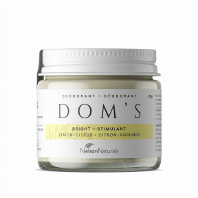 Dom's Deodorant - Bright Deodorant - Jar (65g)