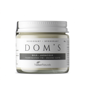 Dom's Deodorant - Bold Deodorant - Jar (65g)