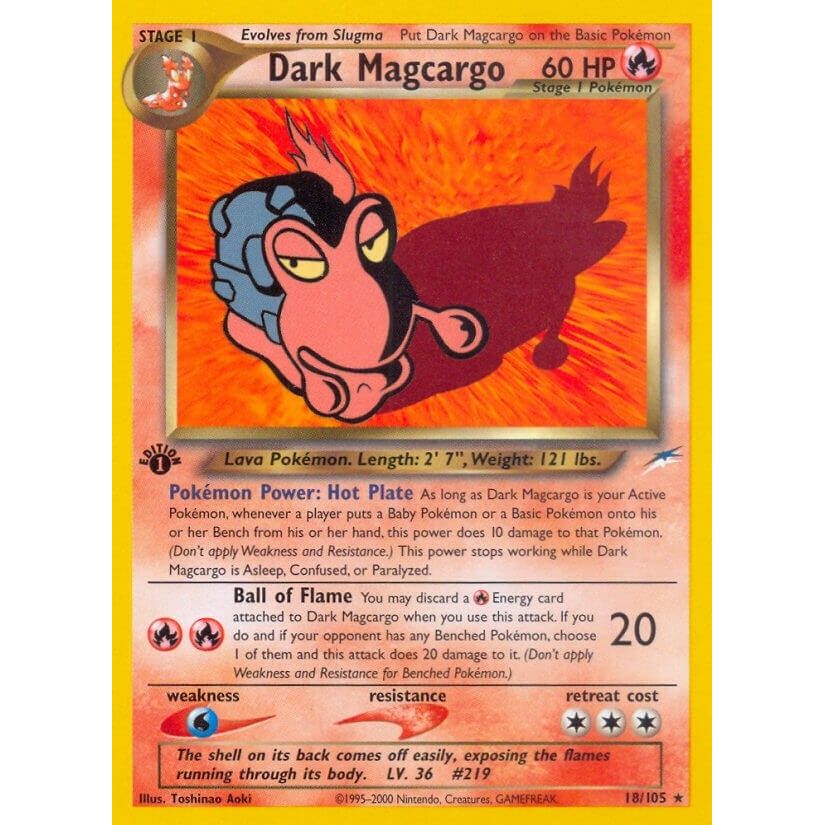 Dark Magcargo (018/105) (N4)