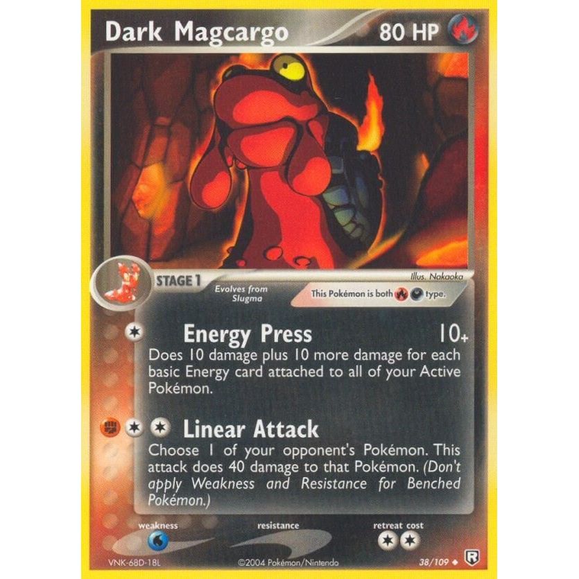 Dark Magcargo (38/109) (RR)