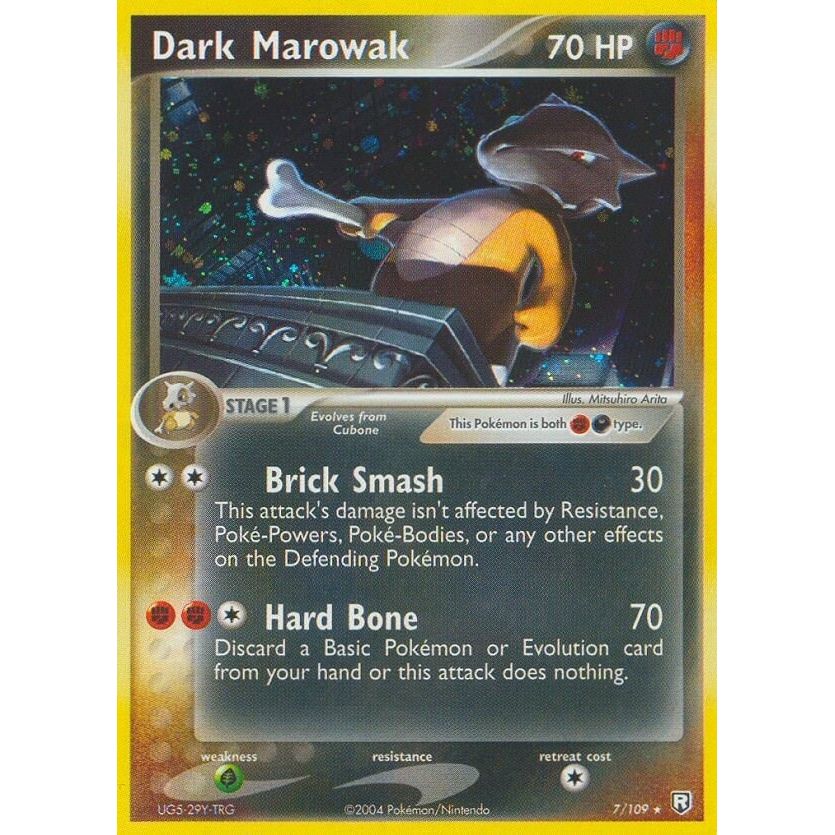 Dark Marowak (7/109) (RR)