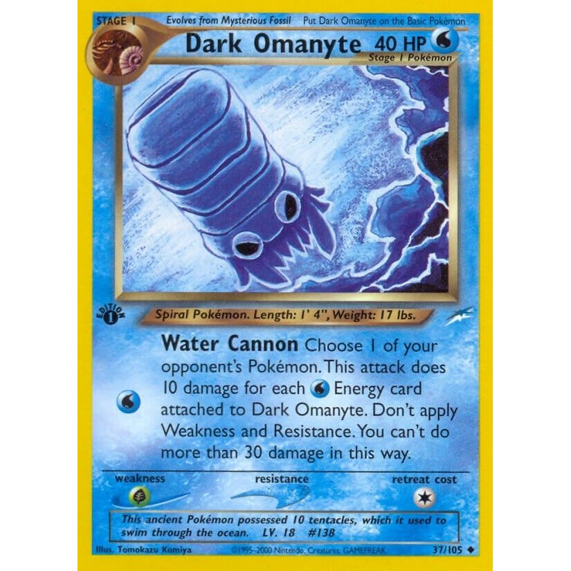 Dark Omanyte (037/105) (N4)