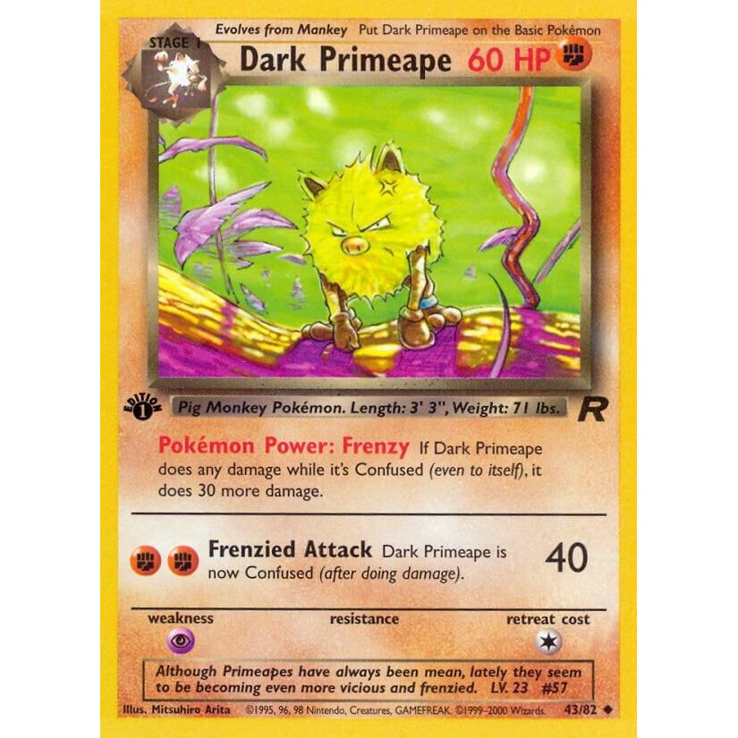 Dark Primeape (43/82) (TR)