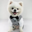 Distinguished Gentleman Two-Piece Dog Suit | Formal Dog Outfit Set