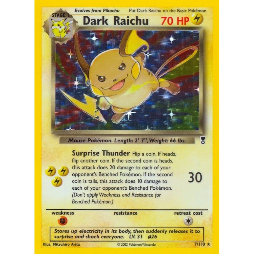 Dark Raichu (007/110) (LC)