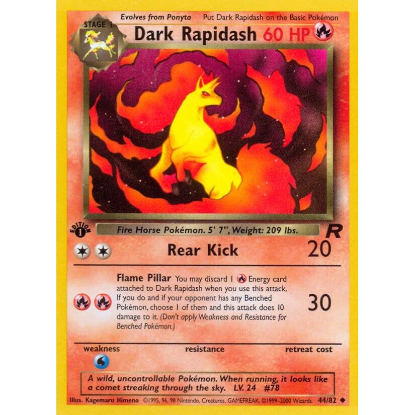 Dark Rapidash (44/82) (TR)