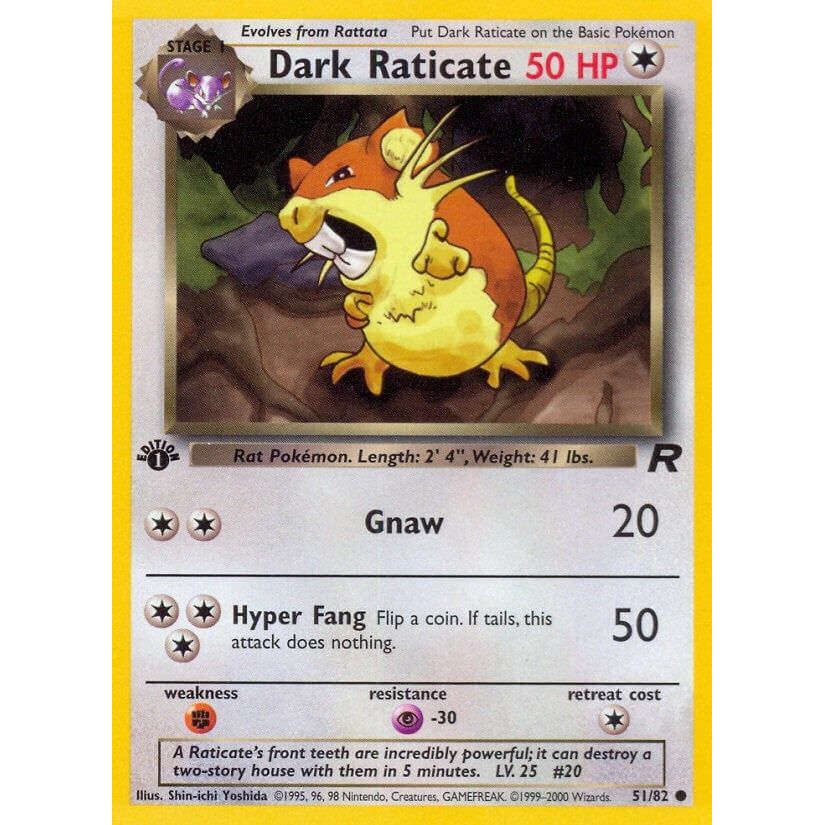 Dark Raticate (51/82) (TR)