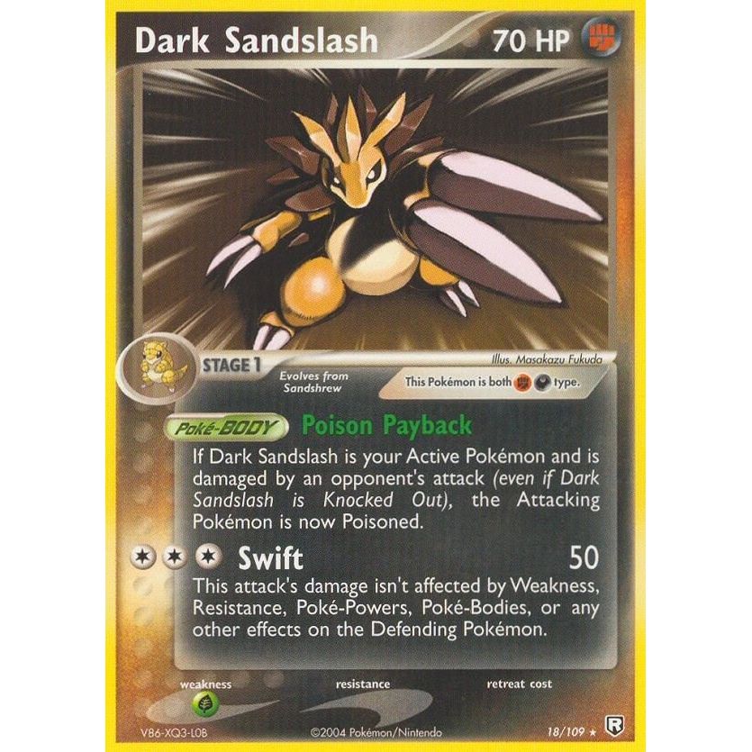 Dark Sandslash (18/109) (RR)