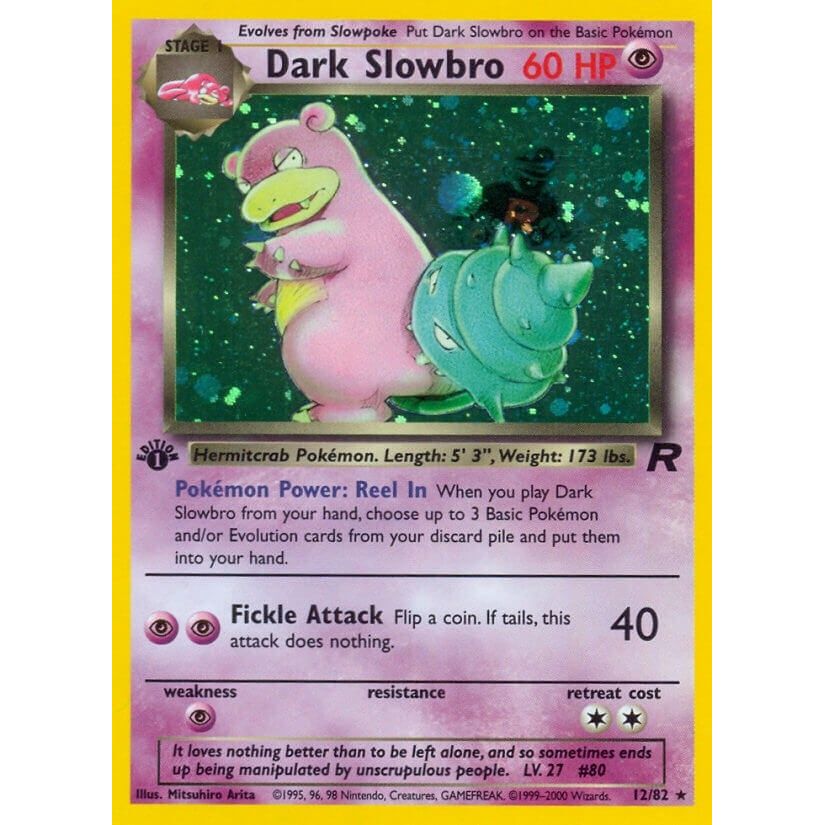 Dark Slowbro (12) (12/82) (TR)