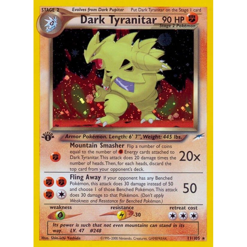 Dark Tyranitar (011/105) (N4)
