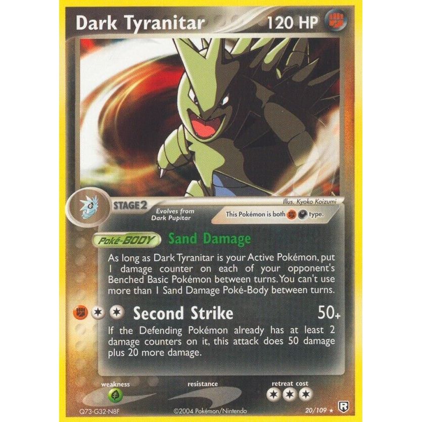 Dark Tyranitar (20/109) (RR)