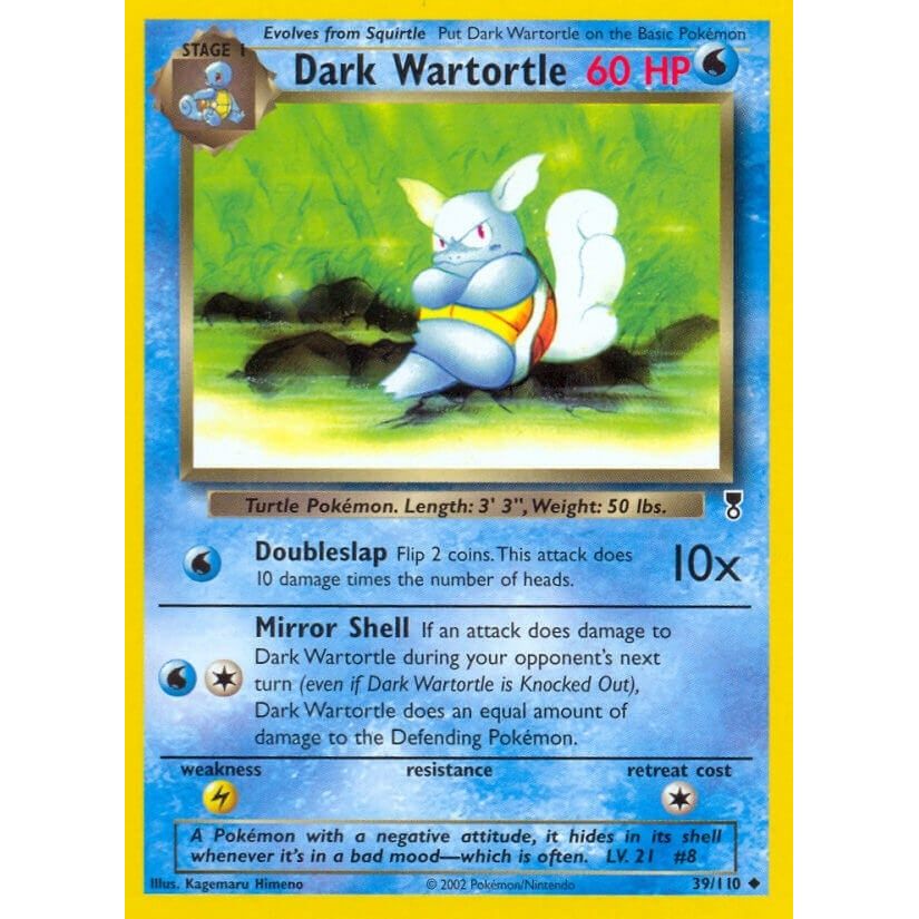 Dark Wartortle (039/110) (LC)