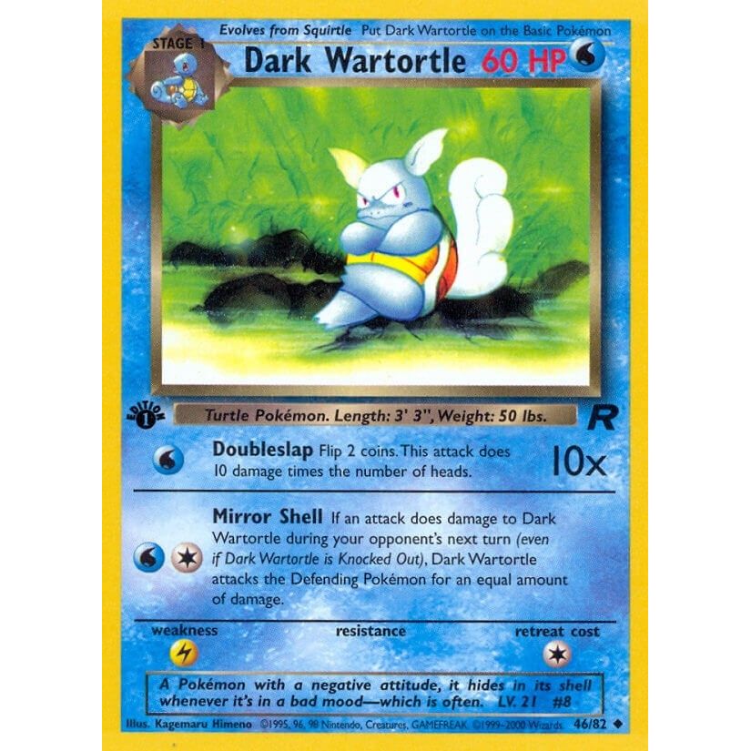 Dark Wartortle (46/82) (TR)