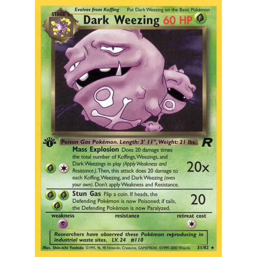 Dark Weezing (31) (31/82) (TR)