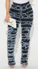 Ripped To Shreds Two Tone Straight Leg Jeans Pant for women