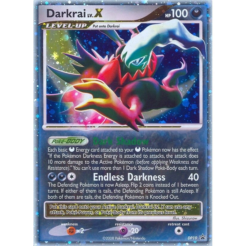 Darkrai LV.X - DP19 (DP19) (PR)