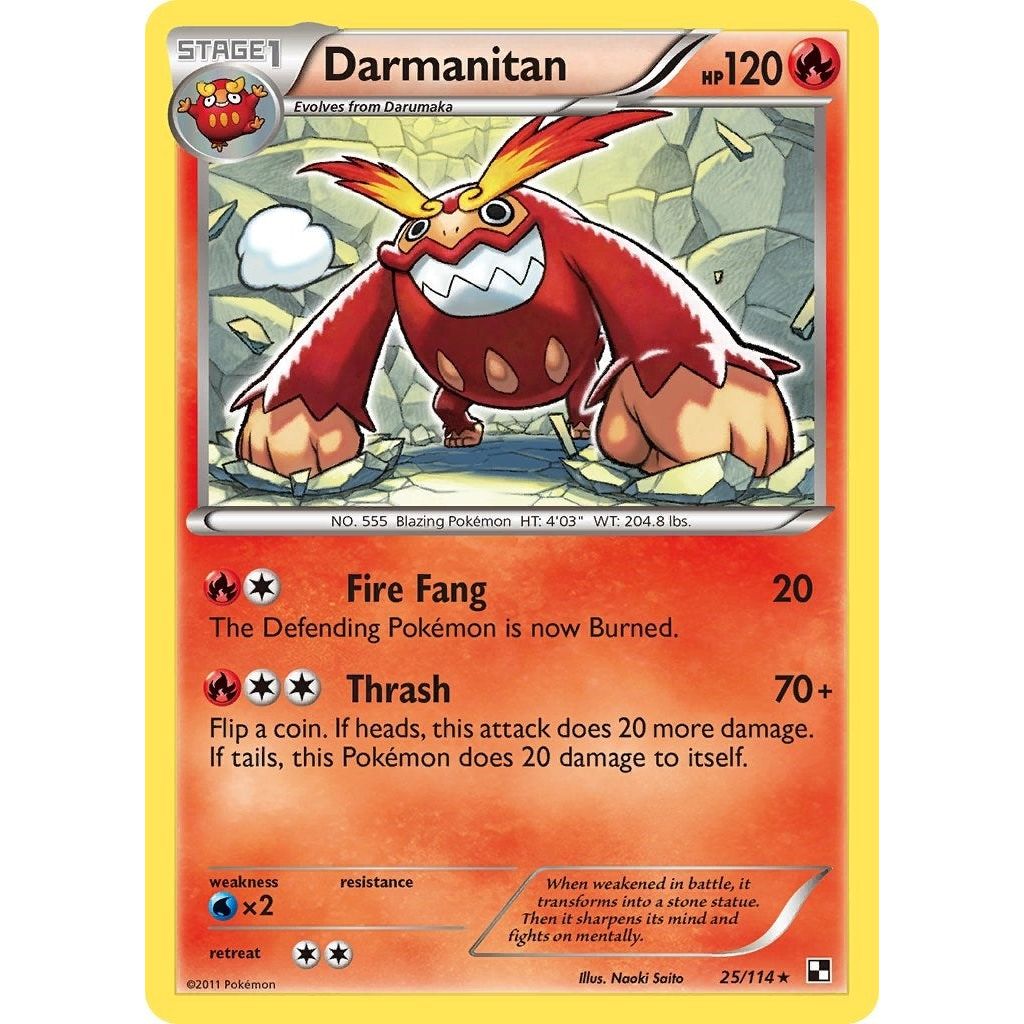 Darmanitan (25/114) (BLW)