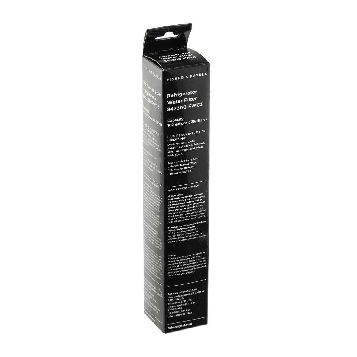 847200 Water Filter Cartridge for Fisher & Paykel / DCS Fridge