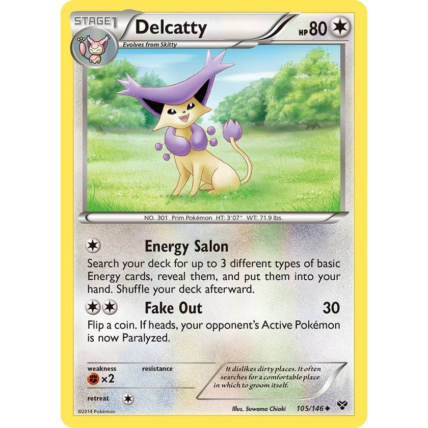 Delcatty (105/146) (XY)
