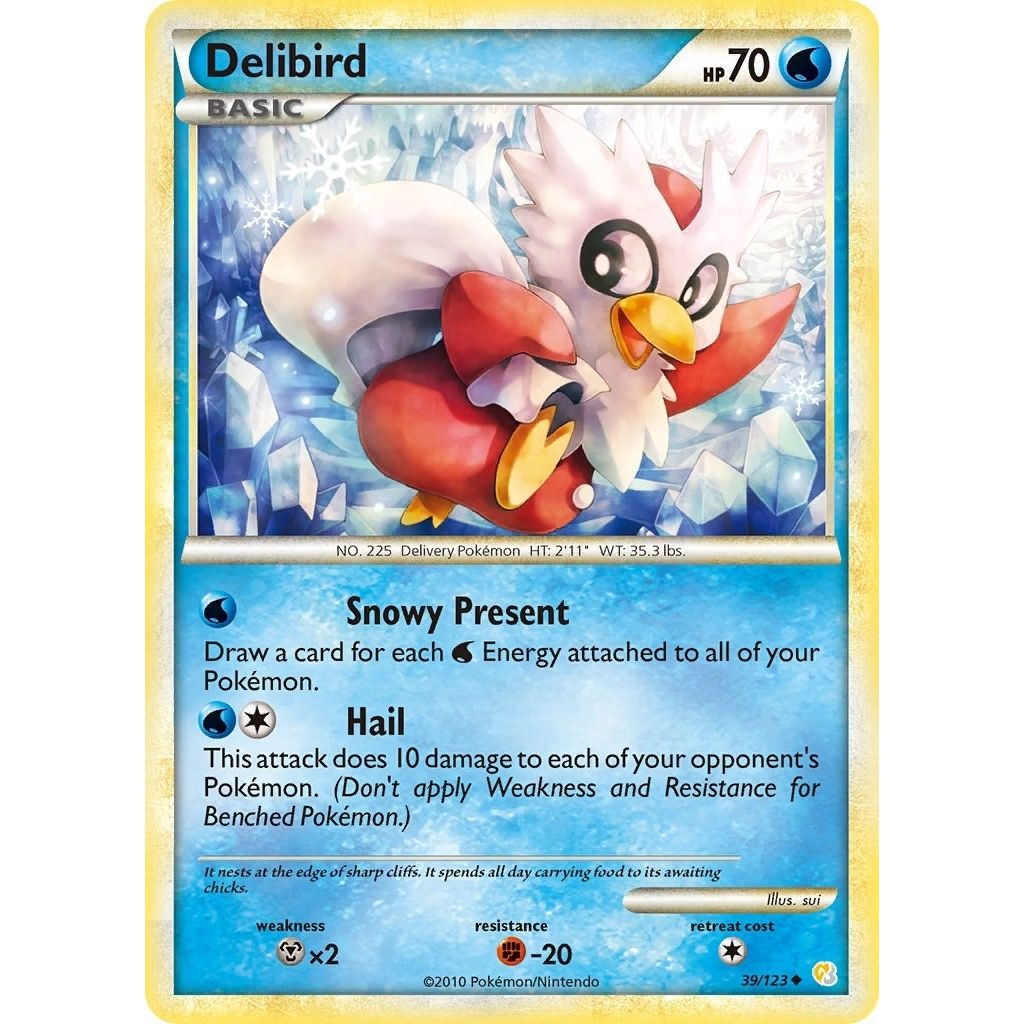 Delibird (39/123) (HS)