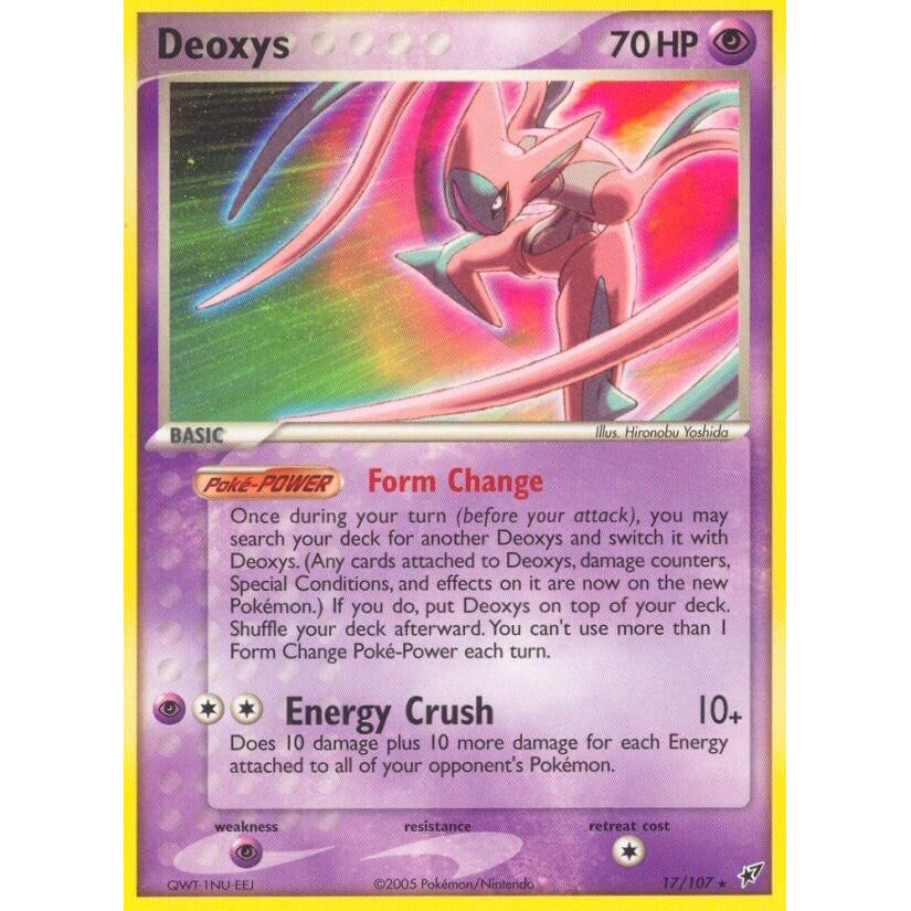 Deoxys (Attack Forme) (17/107) (DX)