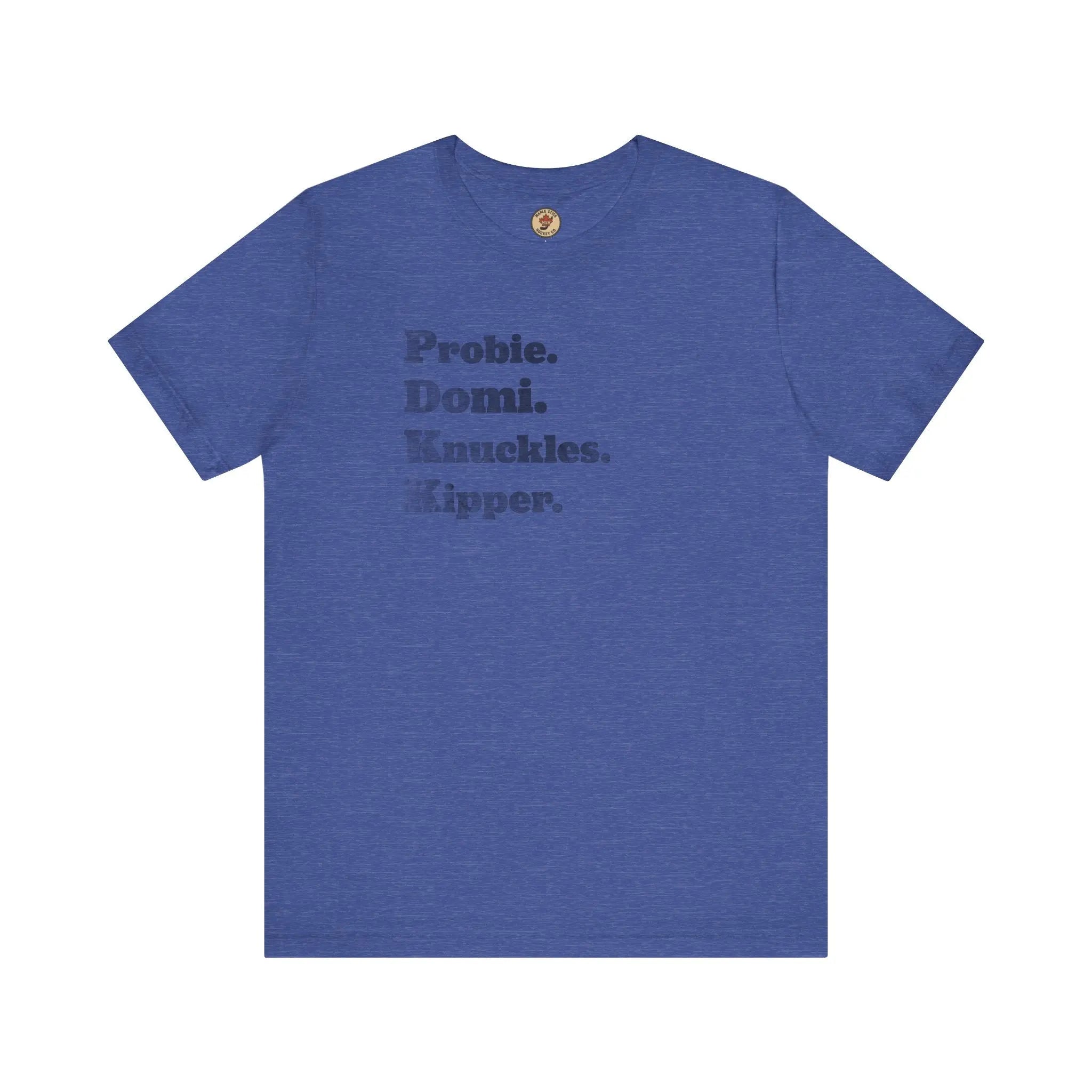 Probie Domi Knuckles Kipper T-Shirt - NHL Hockey Fighters - Maple Stick Hockey Co. - True Fan