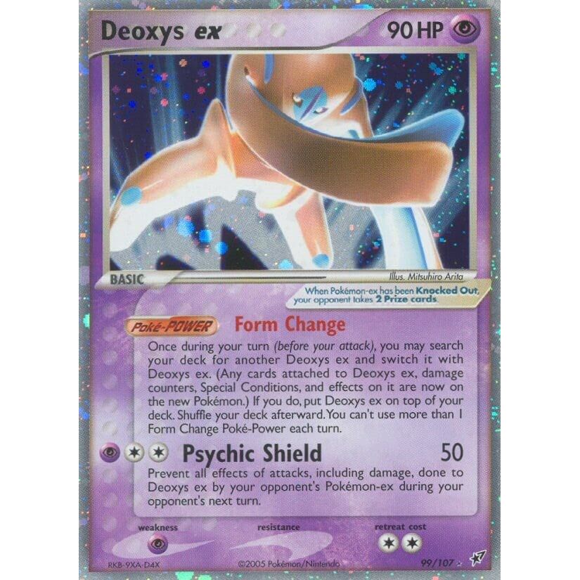 Deoxys ex (Defense Forme) (99/107) (DX)