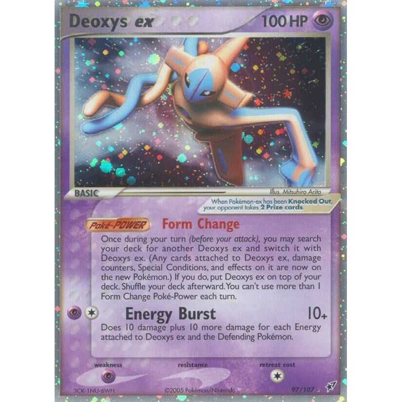 Deoxys ex (Normal Forme) (97/107) (DX)