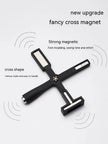 Cat's Eye Nail Magnet Tool, Cross Pattern, Strong Magnetic Manicure Stick