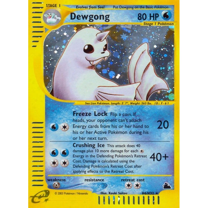 Dewgong (H6) (H06/H32) (SK)