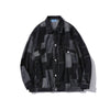 Black Denim Cardigan Jacket New Men And Women