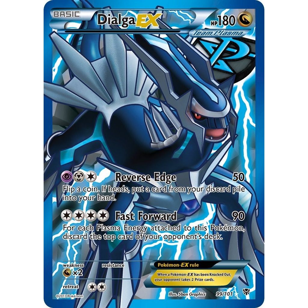Dialga EX (Team Plasma) (99 Full Art) (99/101) (PLB)
