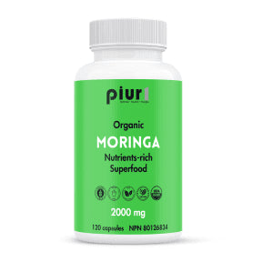 Piur1 - Organic Moringa (120caps)