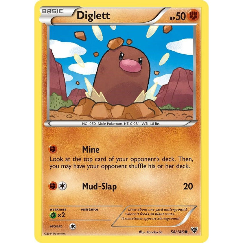 Diglett (58/146) (XY)