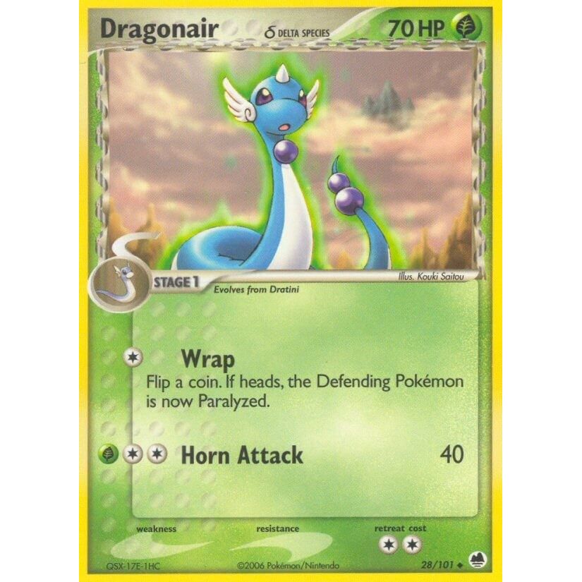 Dragonair (Delta Species) (28/101) (DF)