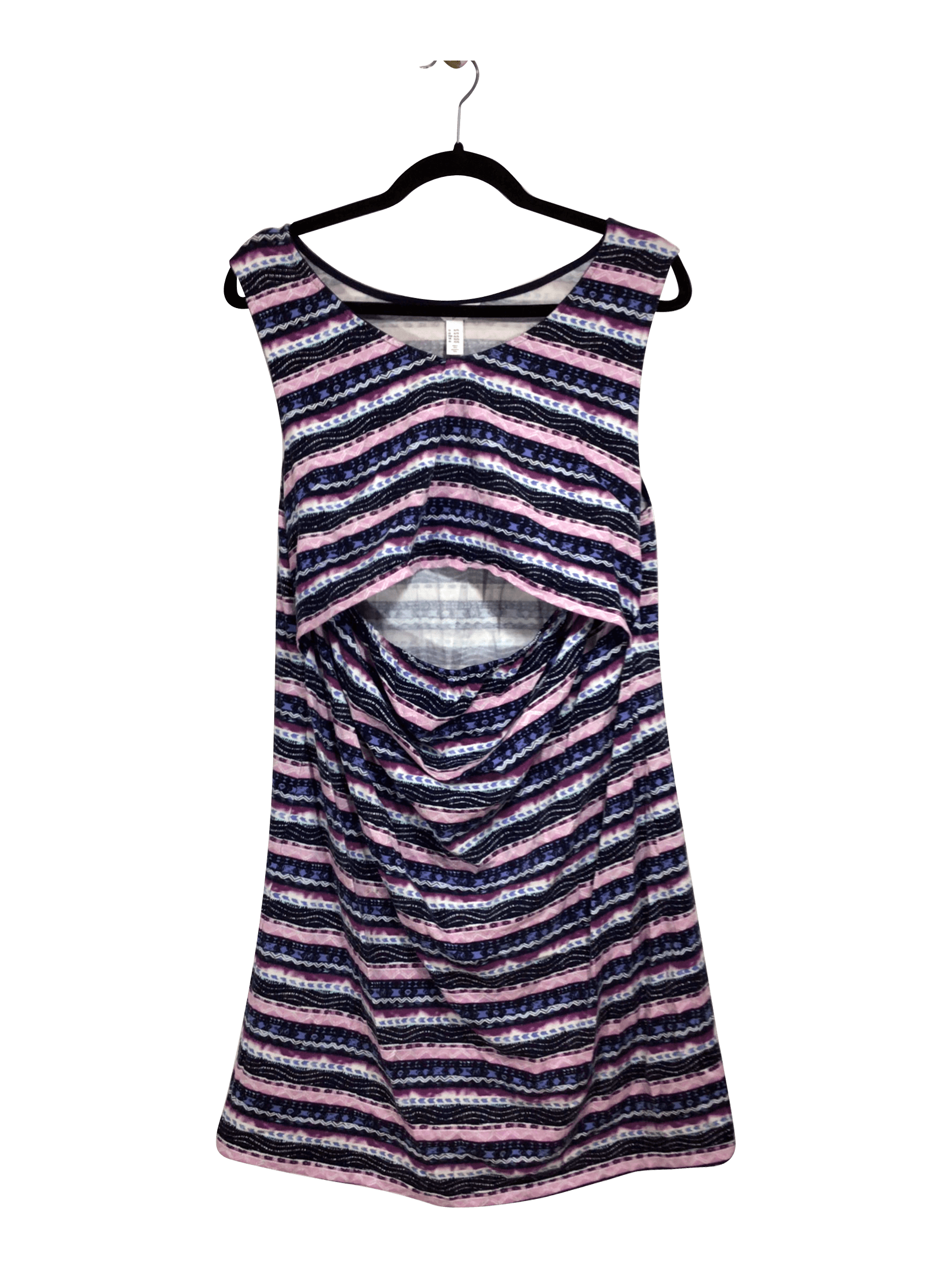 THYME MATERNITY Regular fit Shift Dress in Purple - XL