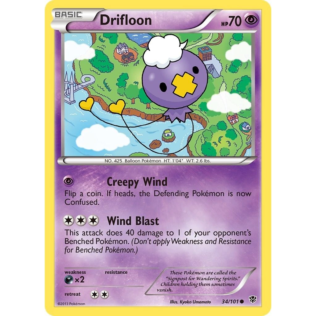 Drifloon (34/101) (PLB)