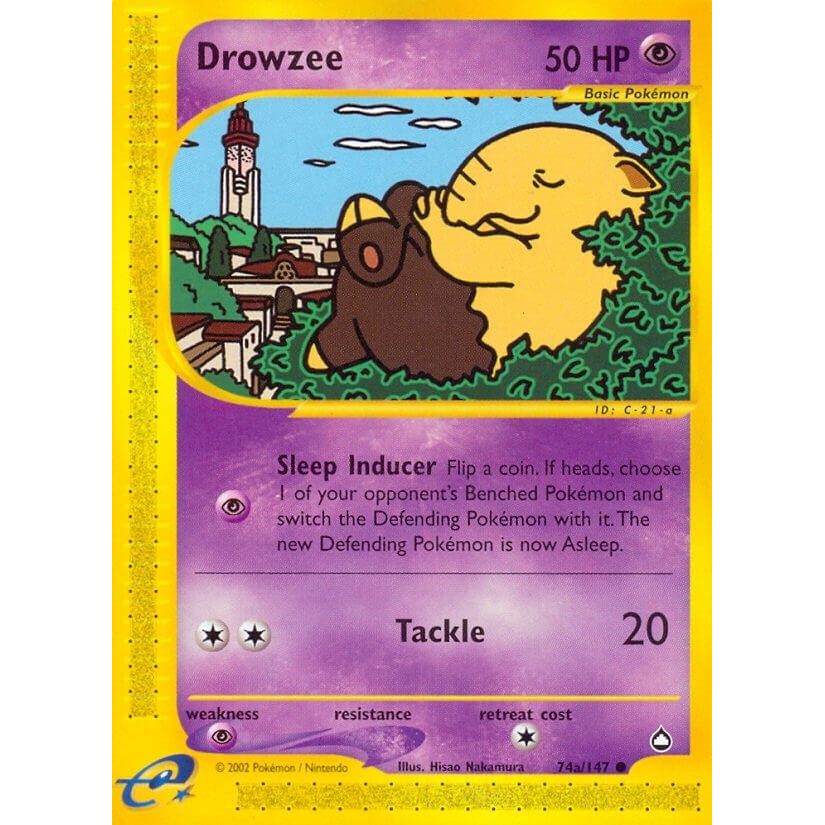 Drowzee (74a) (074a/147) (AQ)