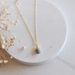 Amazonite Drop Necklace